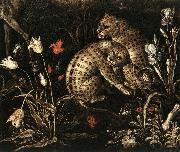 SAVERY, Roelandt The Paradise (detail) ar oil painting